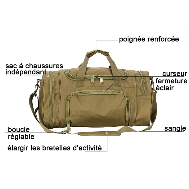 Travel Bag Men Outdoor Handbag Sports