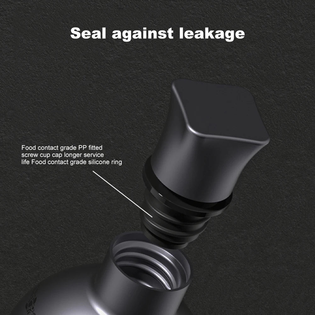 500ml Gourd Water Bottle Stainless Steel