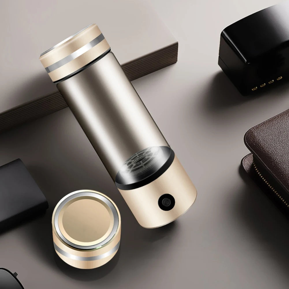 330ml Hydrogen Water Bottle USB Rechargeable