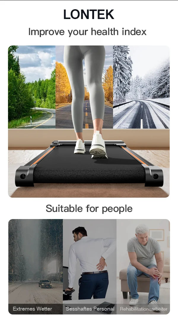 Under Desk Treadmill with Incline