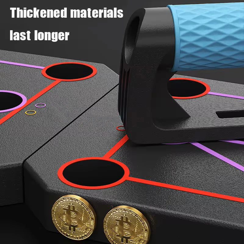 Folding Push-up Board Support Muscle Exercise Multifunctional