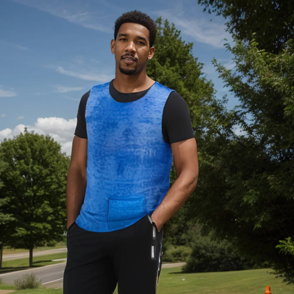 Outdoor Cooling Vest Lightweight Summer Ice Cold