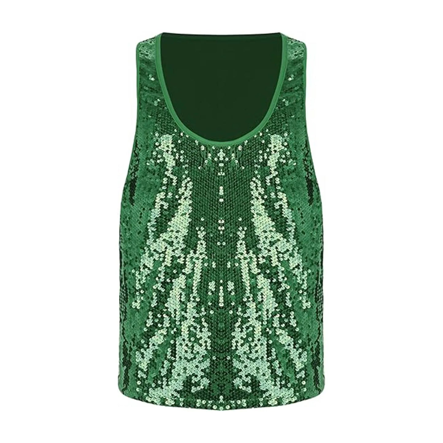 Mens Glitter Sequin Tops