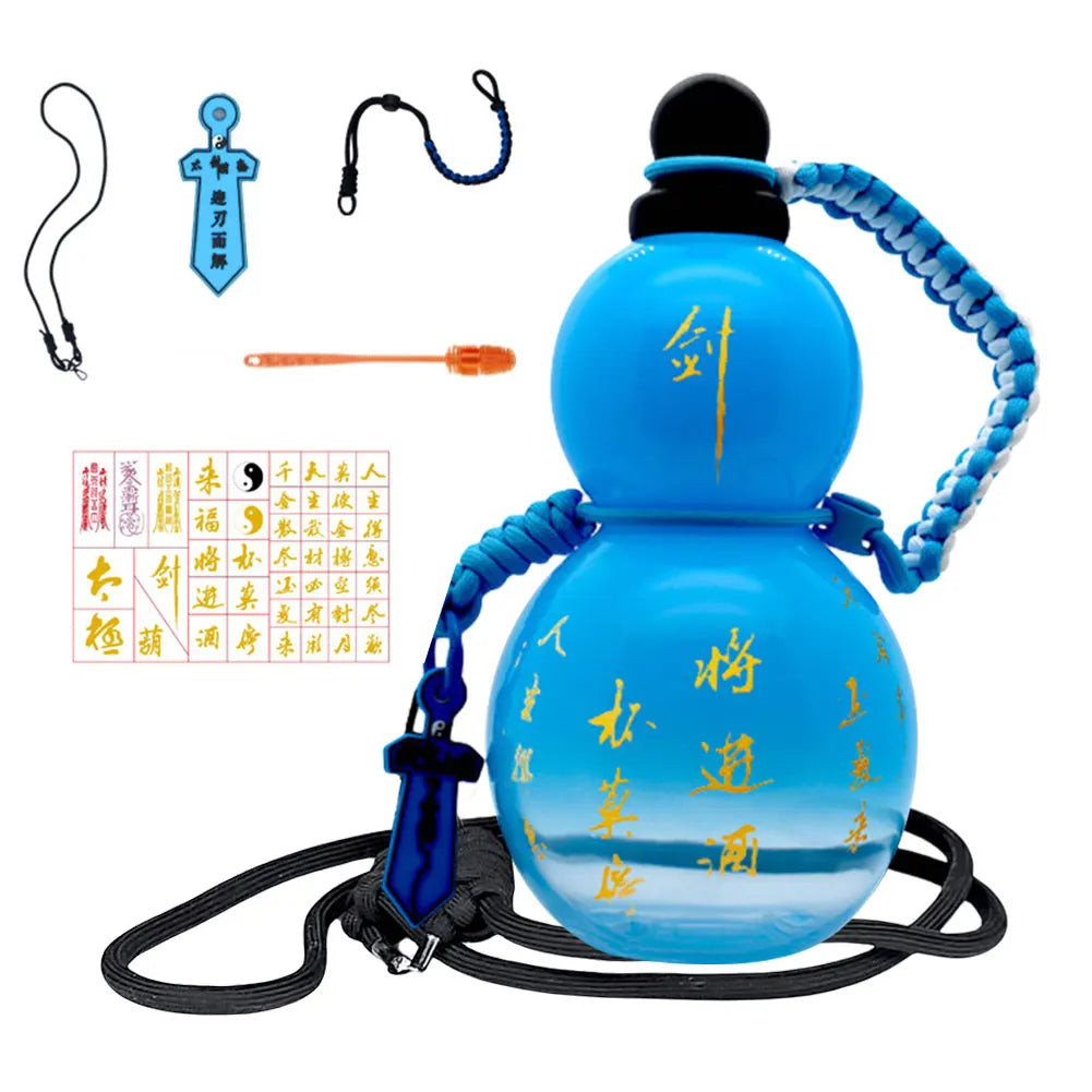 800ml Chinese Retro-Inspired Gourd Water Bottle