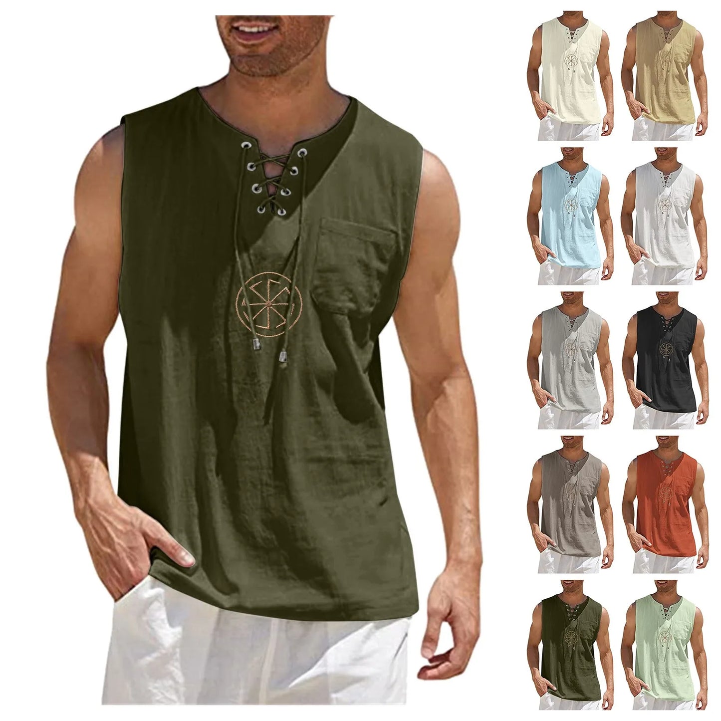 Male Spring And Summer Tops