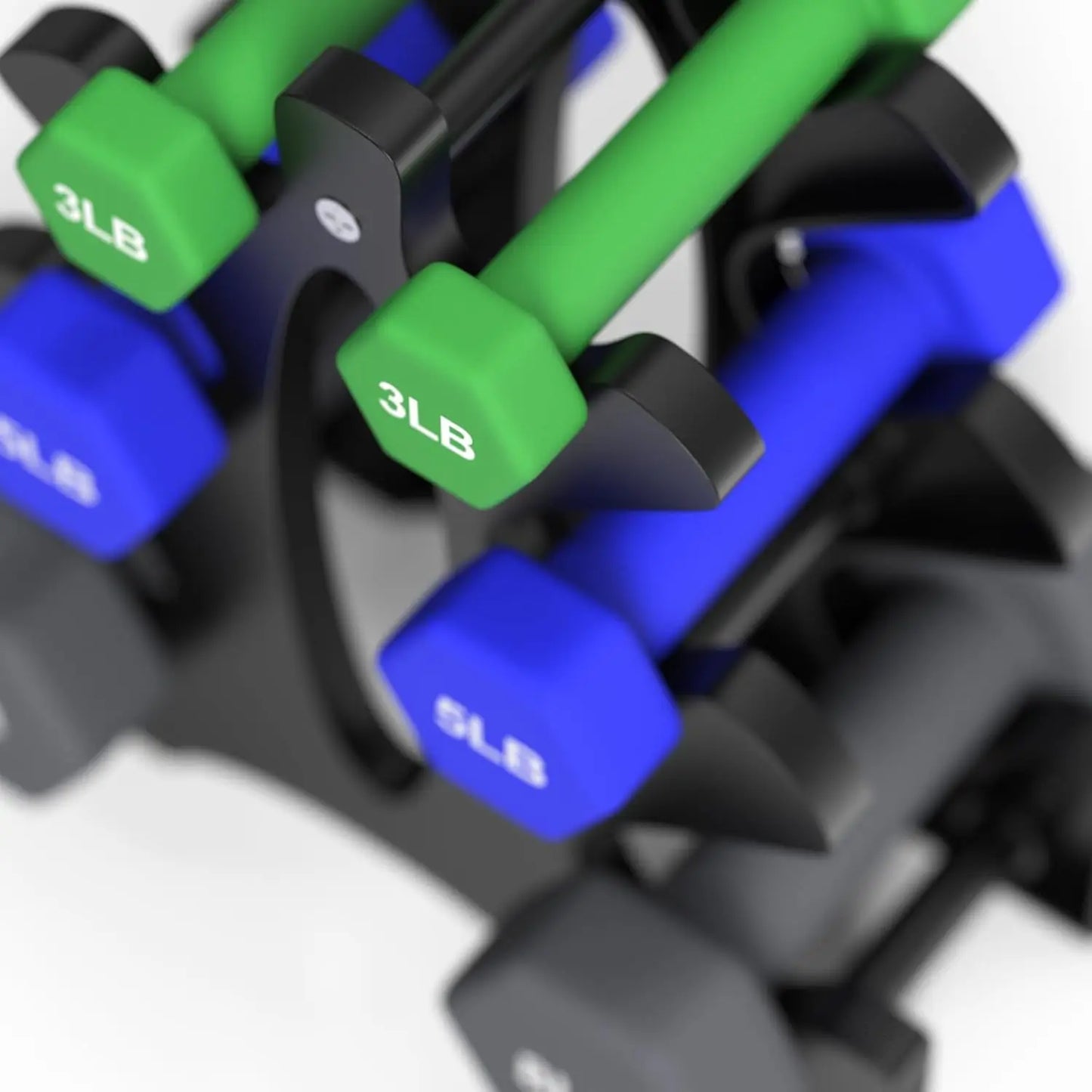 Weights Dumbbells Colors