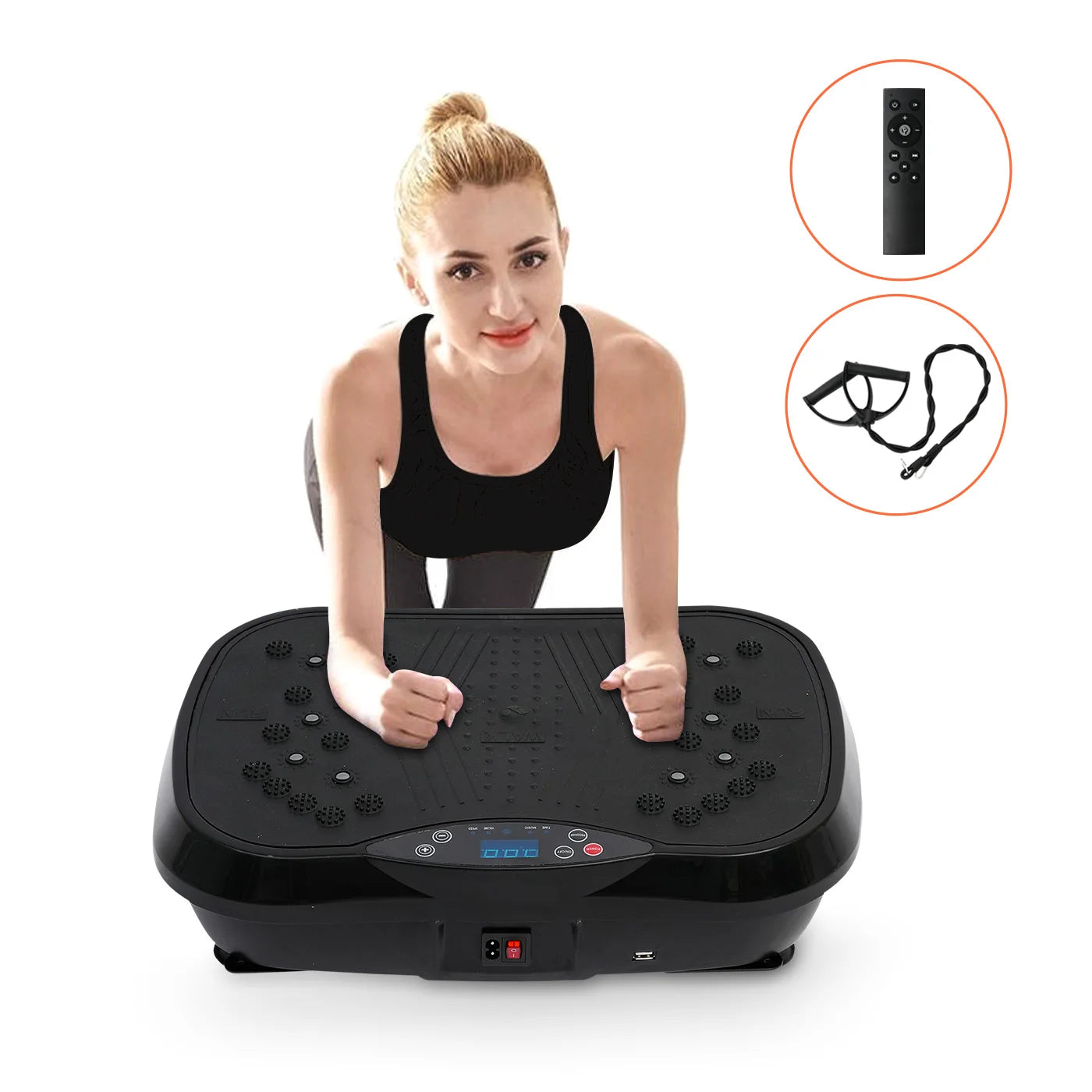 Vibration Plate Exercise Machine Fat-Burning Home Fitness