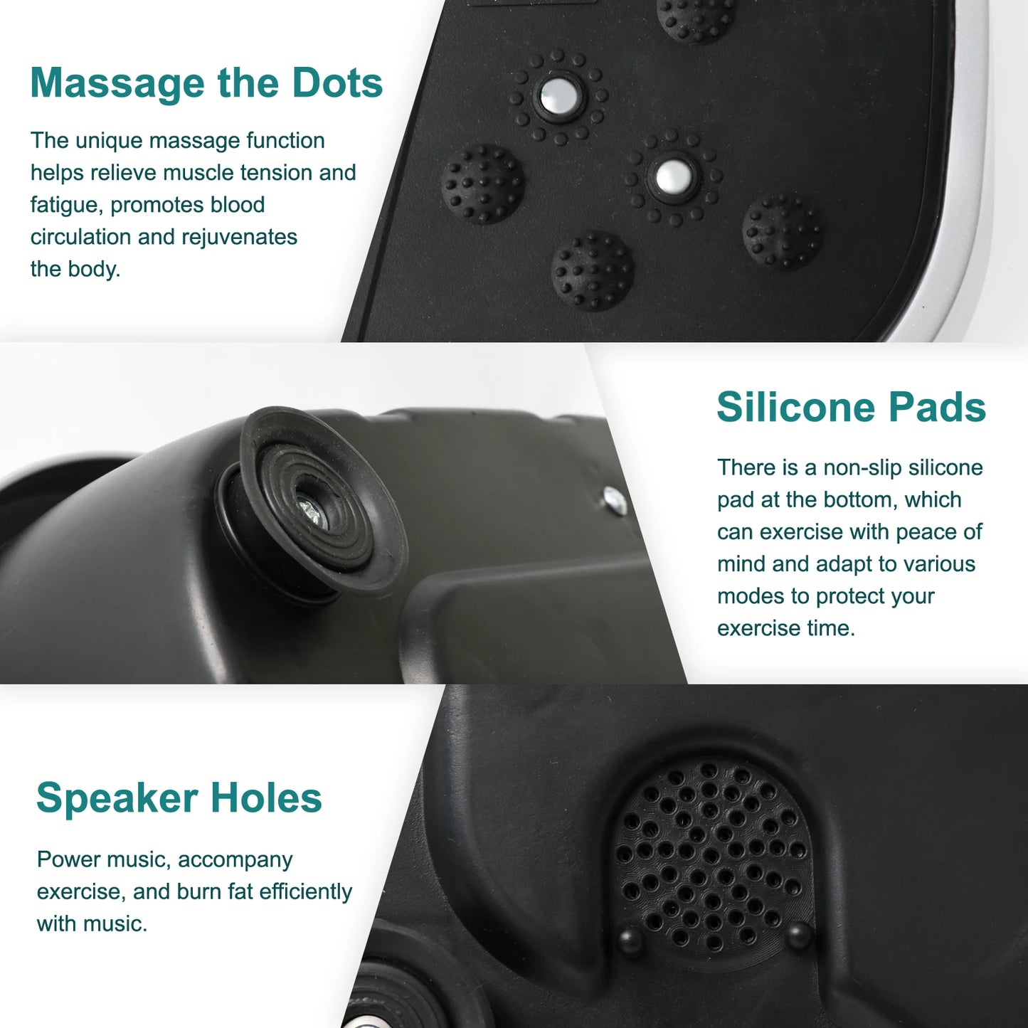 Vibration Plate Exercise Machine Fat-Burning Home Fitness