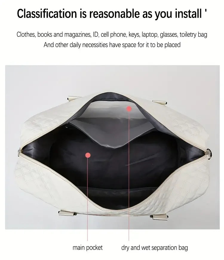 Large Capacity Travel Duffle Bag Sports Gym
