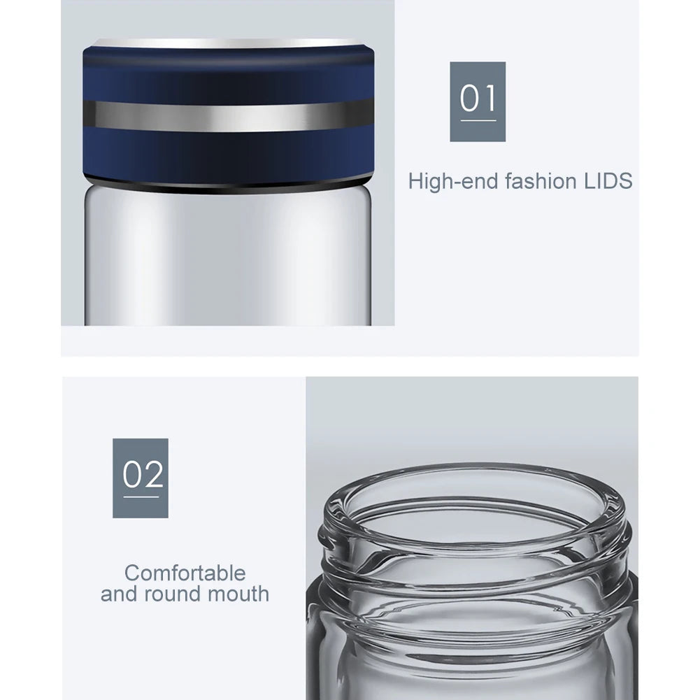 330ml Hydrogen Water Bottle USB Rechargeable
