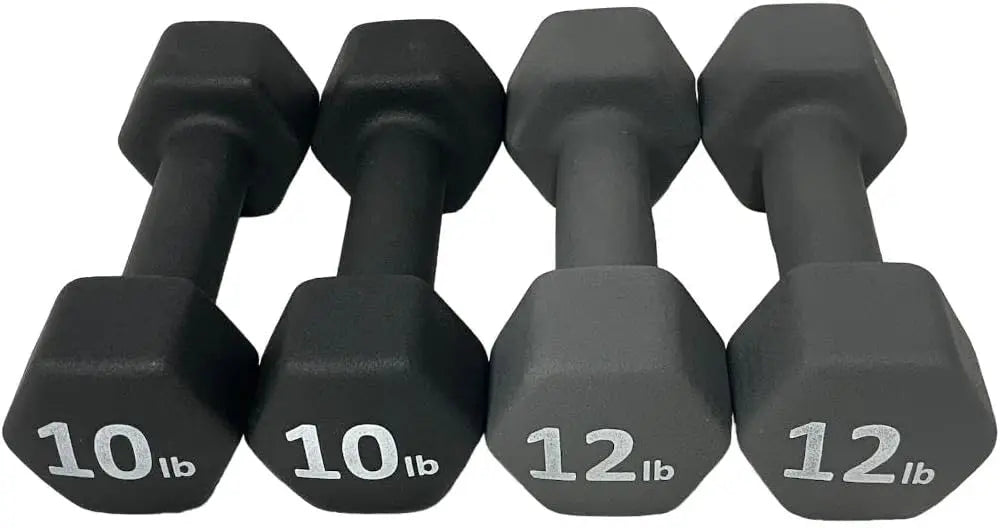 Neoprene Coated Dumbbell Hand Weight Set