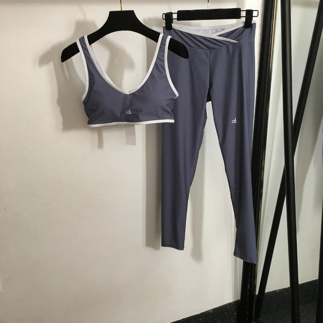 Yoga Set Tank Top and Leggings