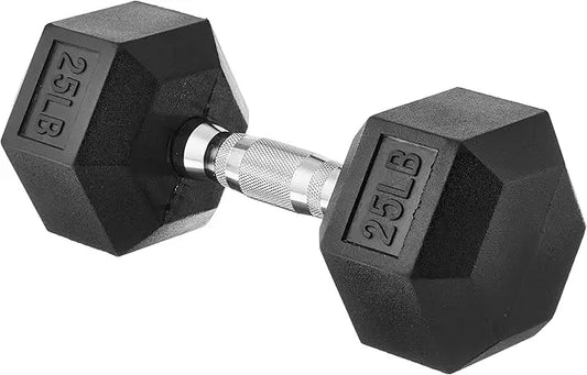 Rubber Hex Dumbbell
