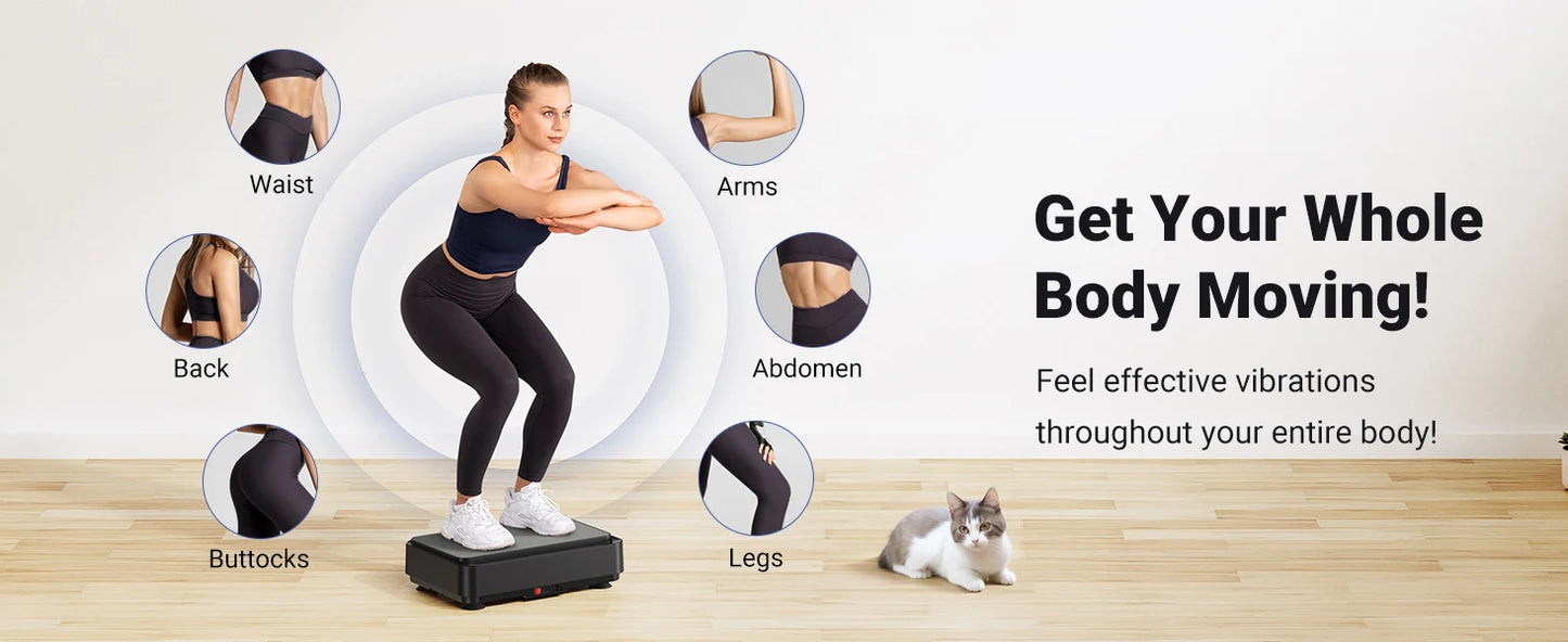 Vibration Plate Exercise Machine