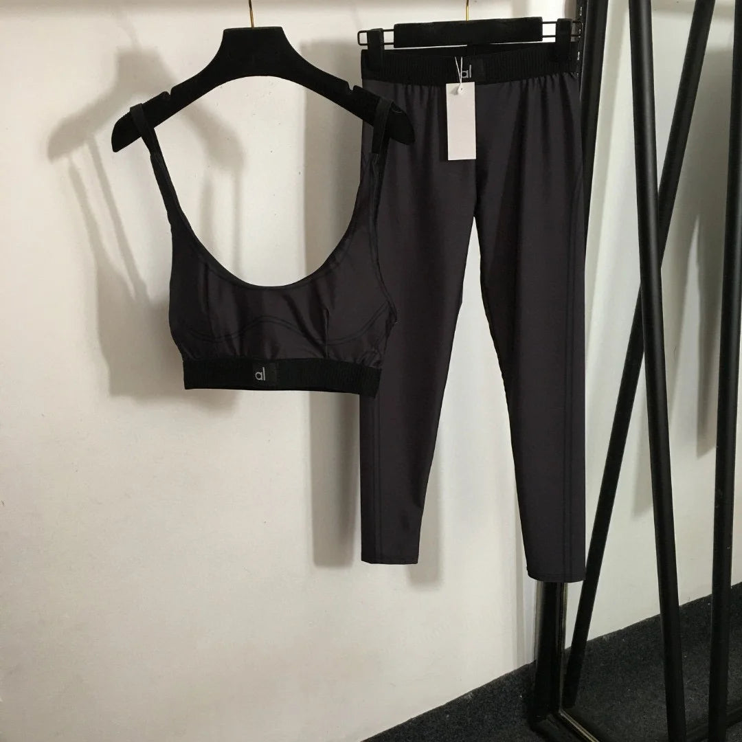 Yoga Set Tank Top and Leggings