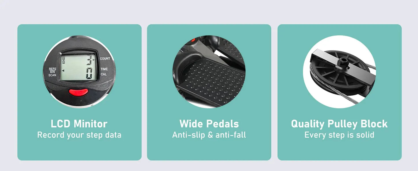 Mini Stair Under Desk Bike Pedal