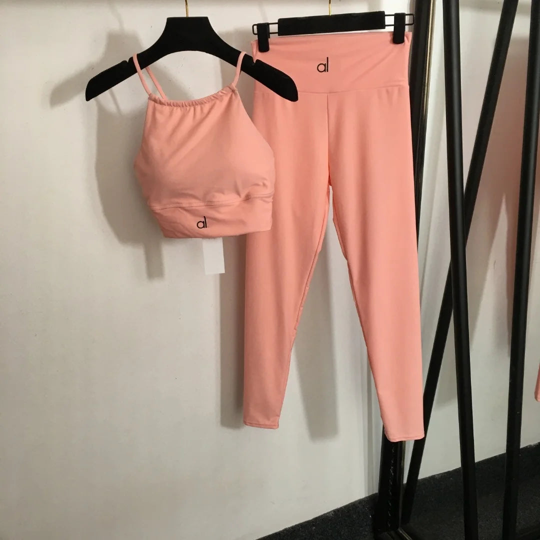 Yoga Set Tank Top and Leggings