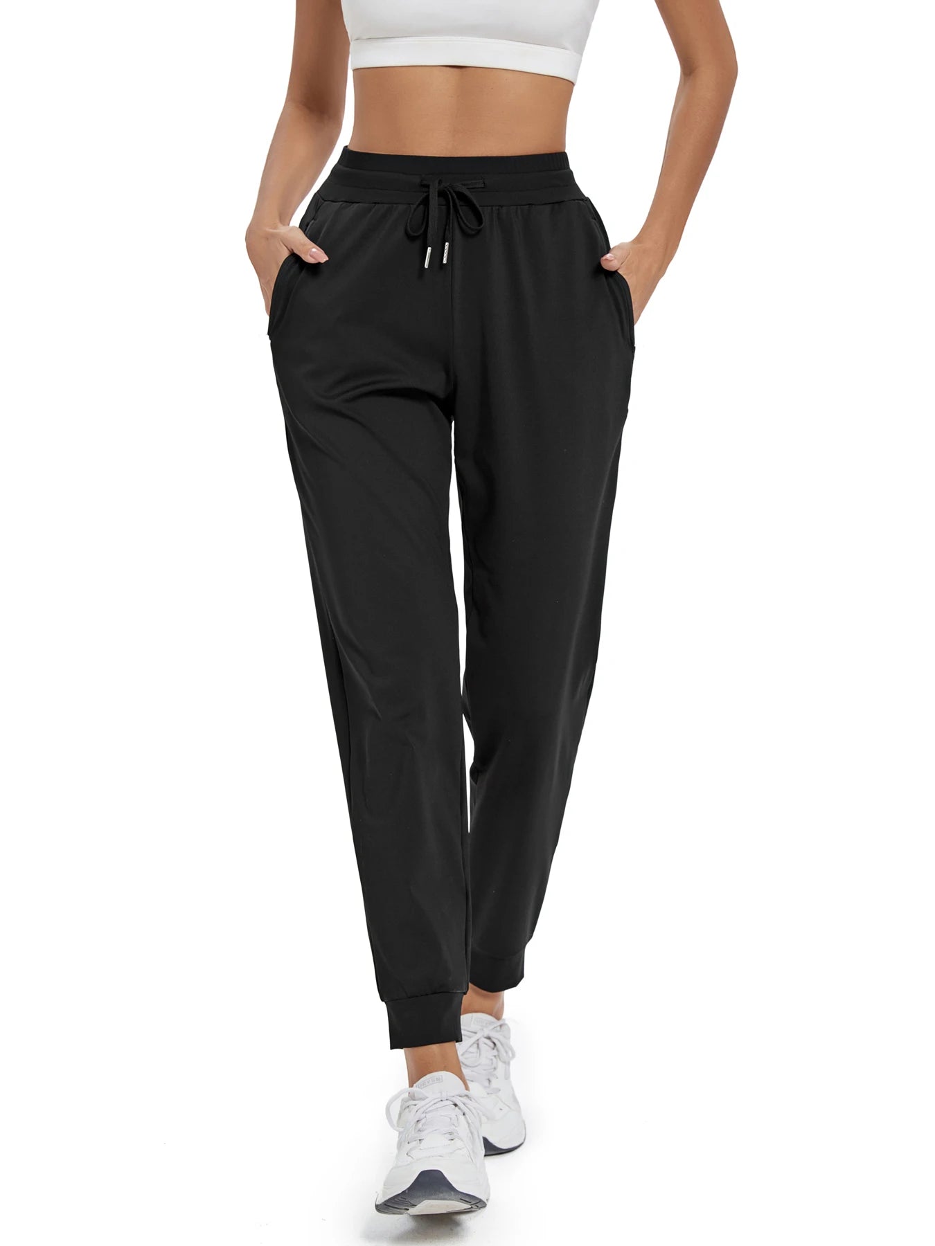 Women's Joggers with Pockets High Waisted Athletic Workout