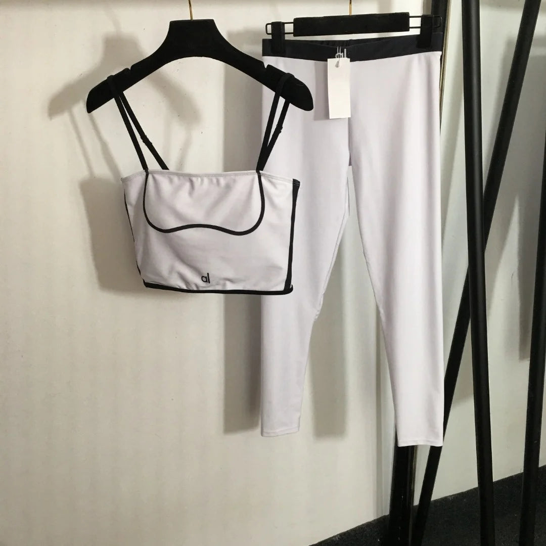 Yoga Set Tank Top and Leggings