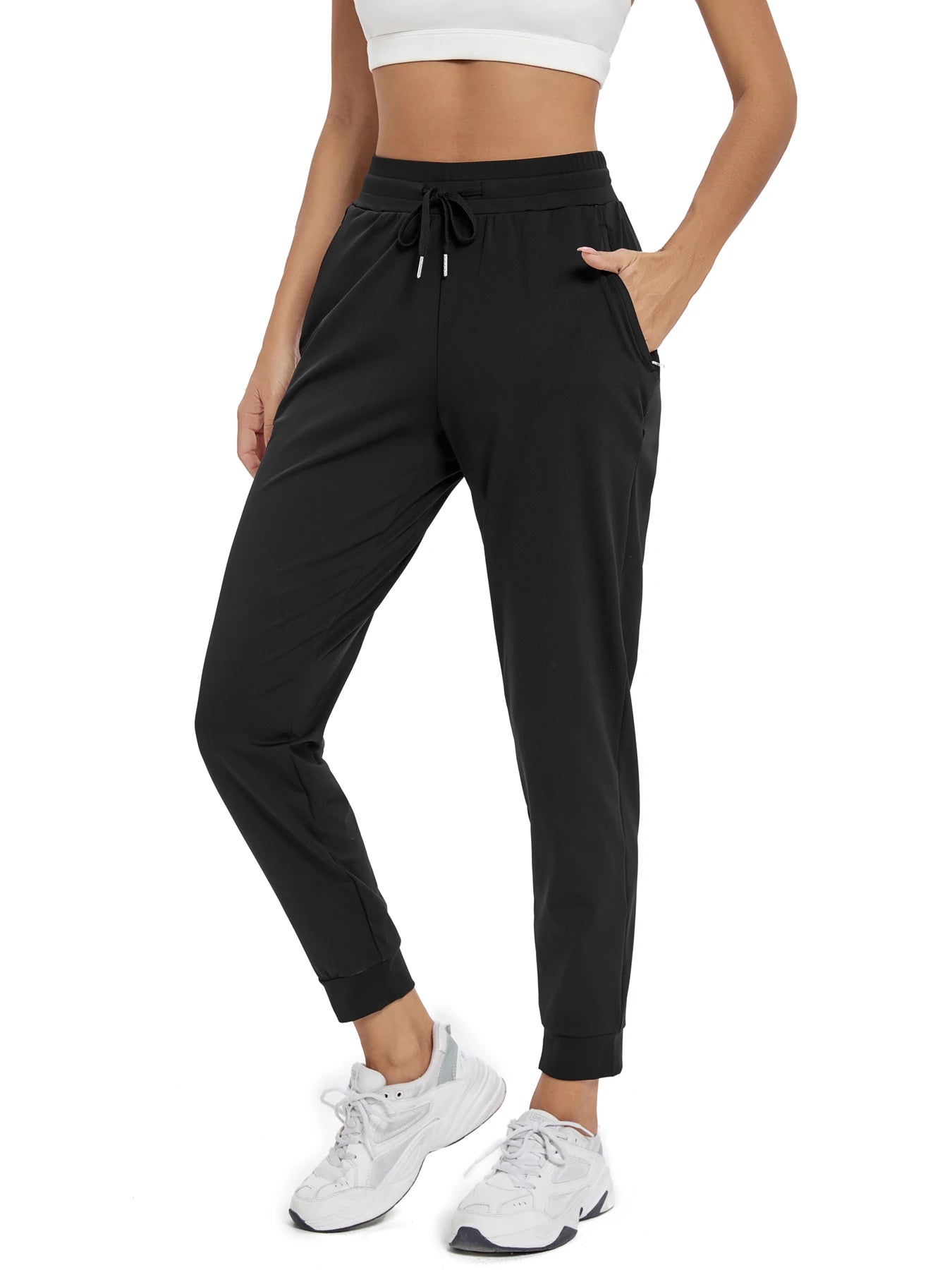 Women's Joggers with Pockets High Waisted Athletic Workout
