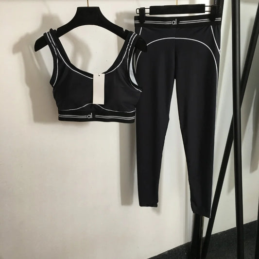 Yoga Set Tank Top and Leggings