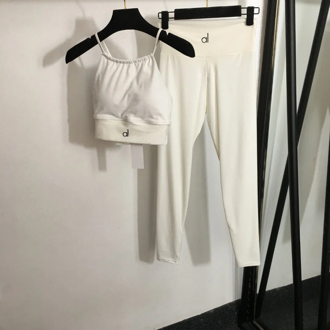Yoga Set Tank Top and Leggings