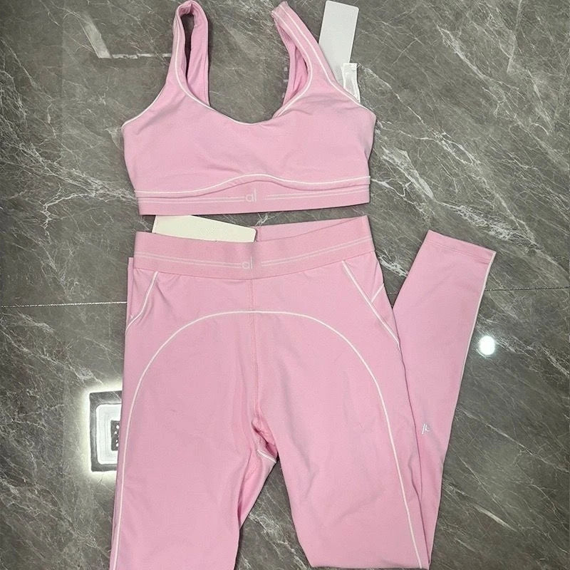 Yoga Set Tank Top and Leggings