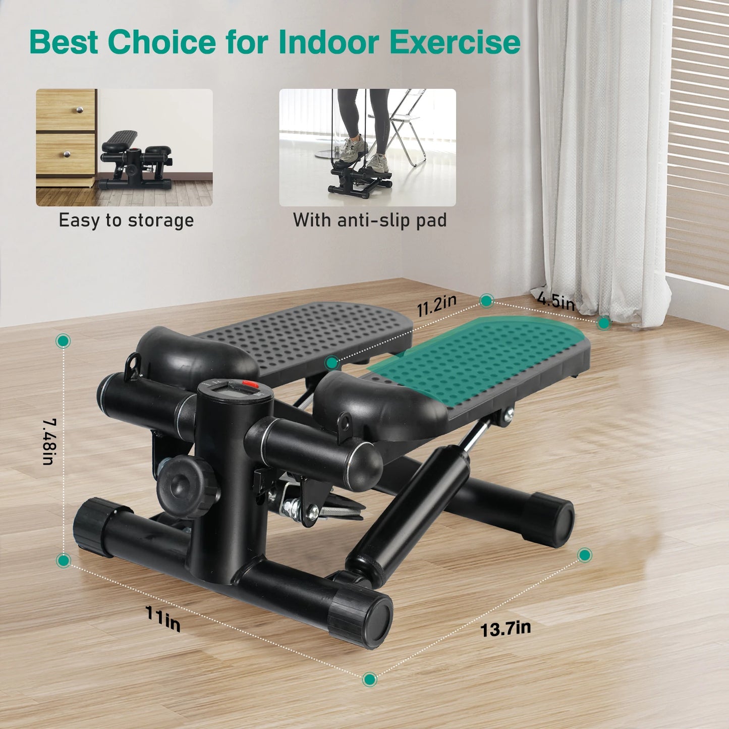 Mini Stair Under Desk Bike Pedal