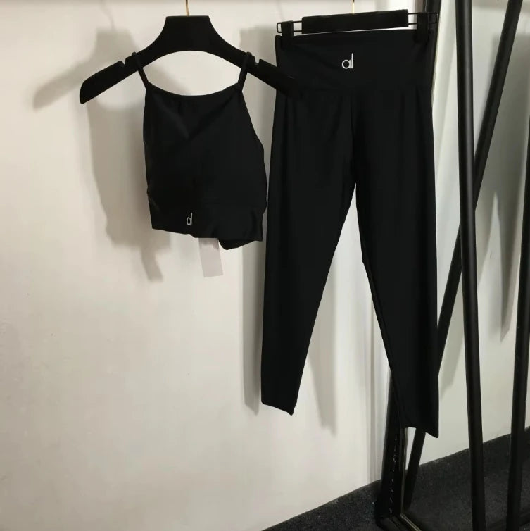 Yoga Set Tank Top and Leggings