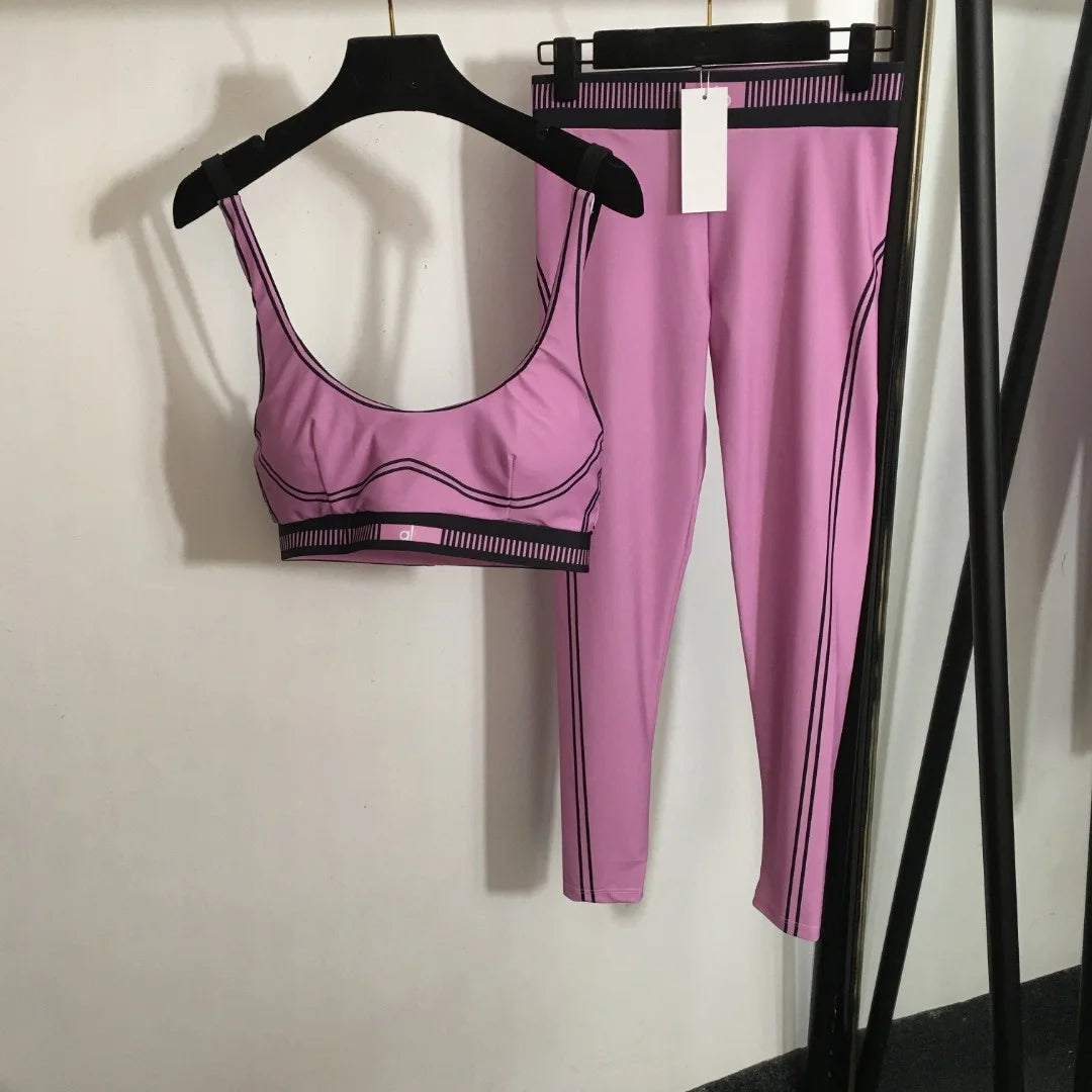 Yoga Set Tank Top and Leggings