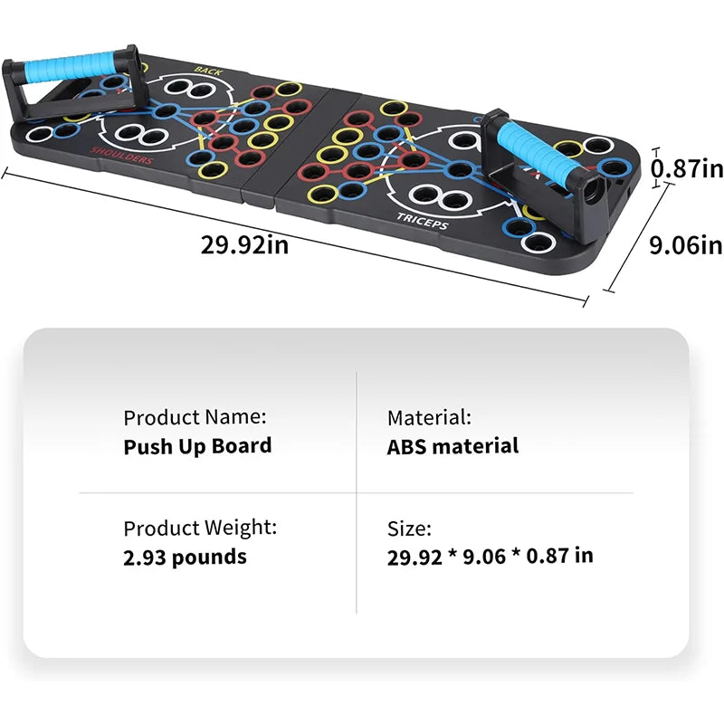 Color Folding Push-up Plate Bracket