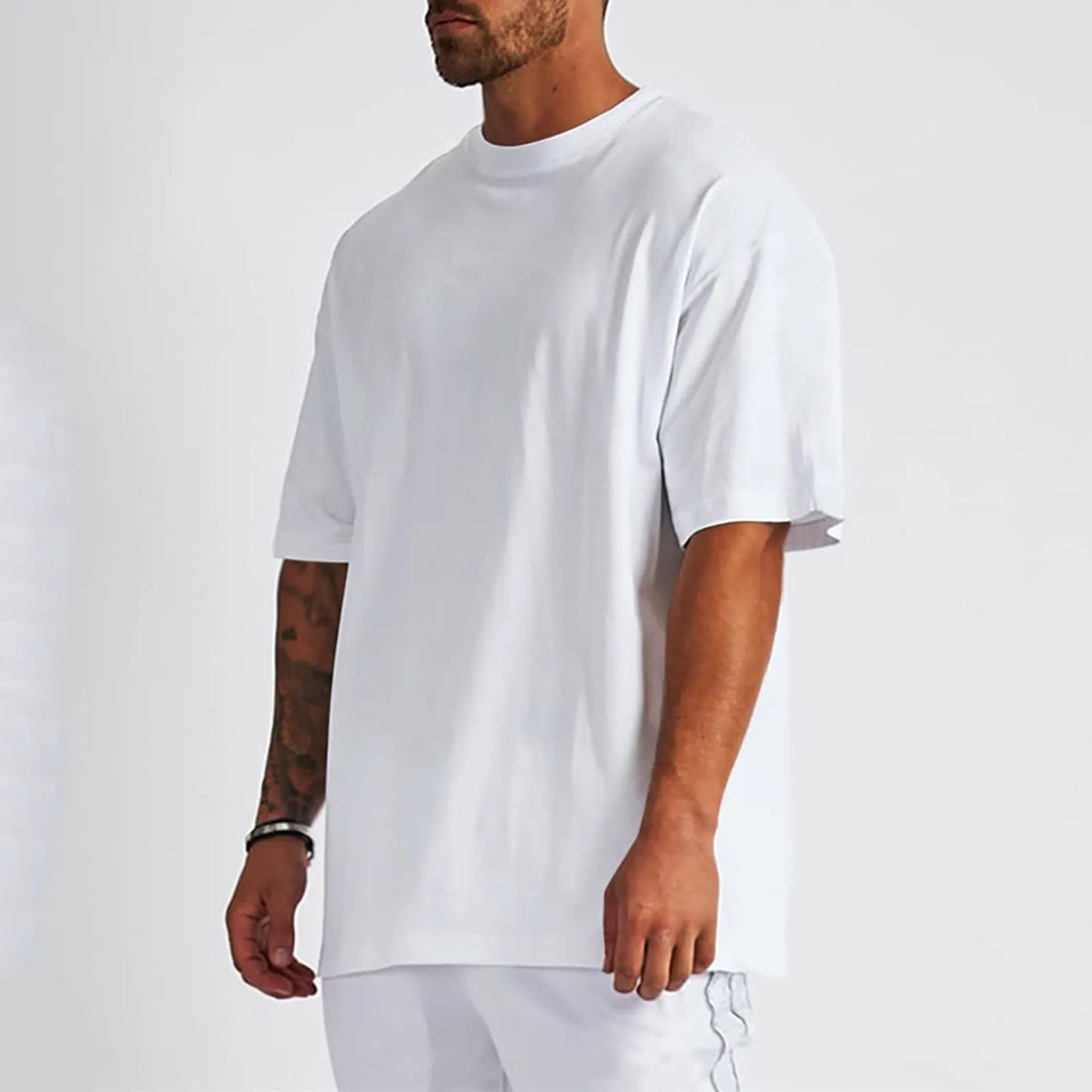 Pure Cotton Shirt Oversized Men