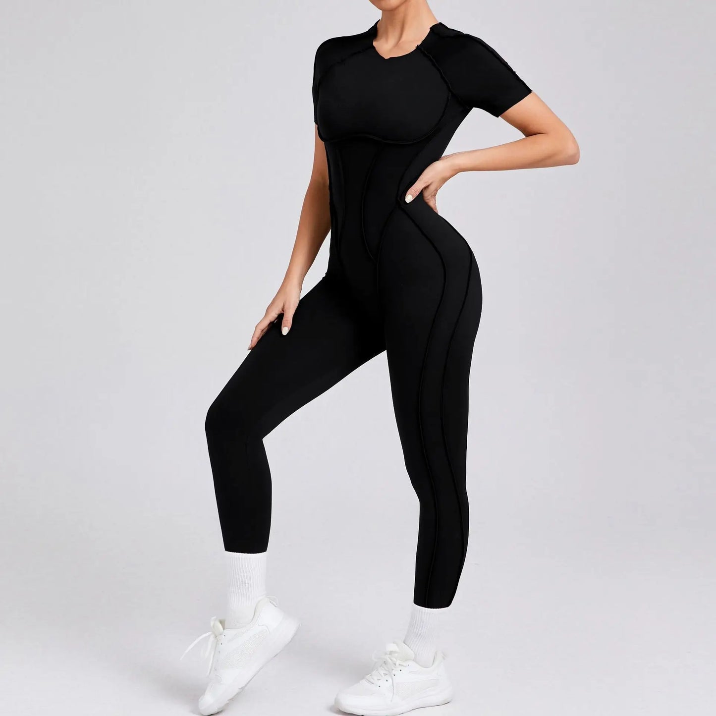 Women's One-piece Jumpsuit Leggings