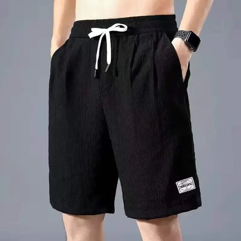 Men's Ice Silk Casual Shorts