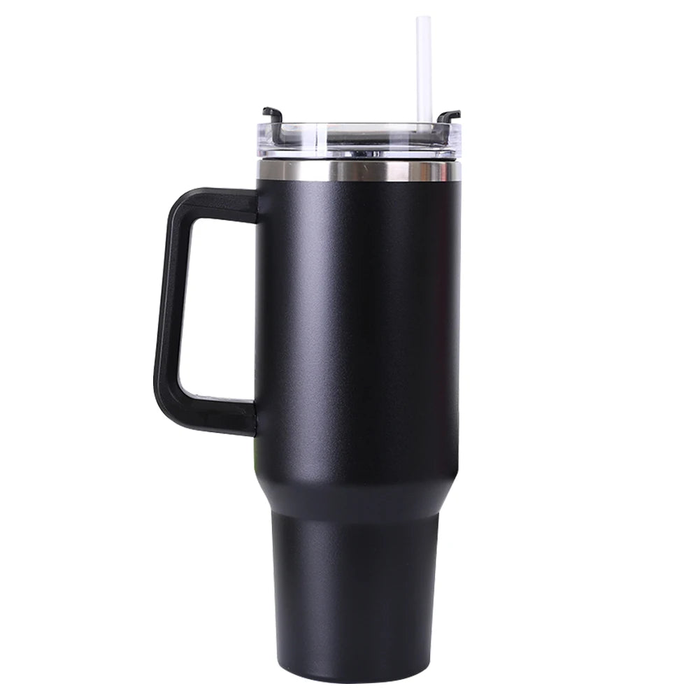 40oz Straw Double-Layer Insulated Cup