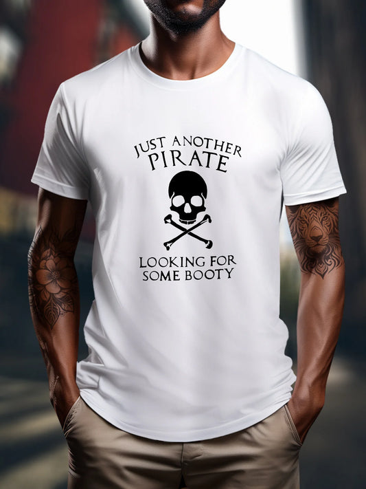 Crewneck T-Shirt - Pirate Booty