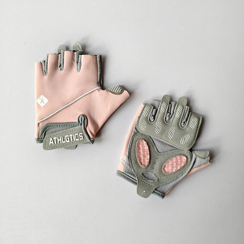 Fitness Women's Half Finger Gloves Anti Cocoon