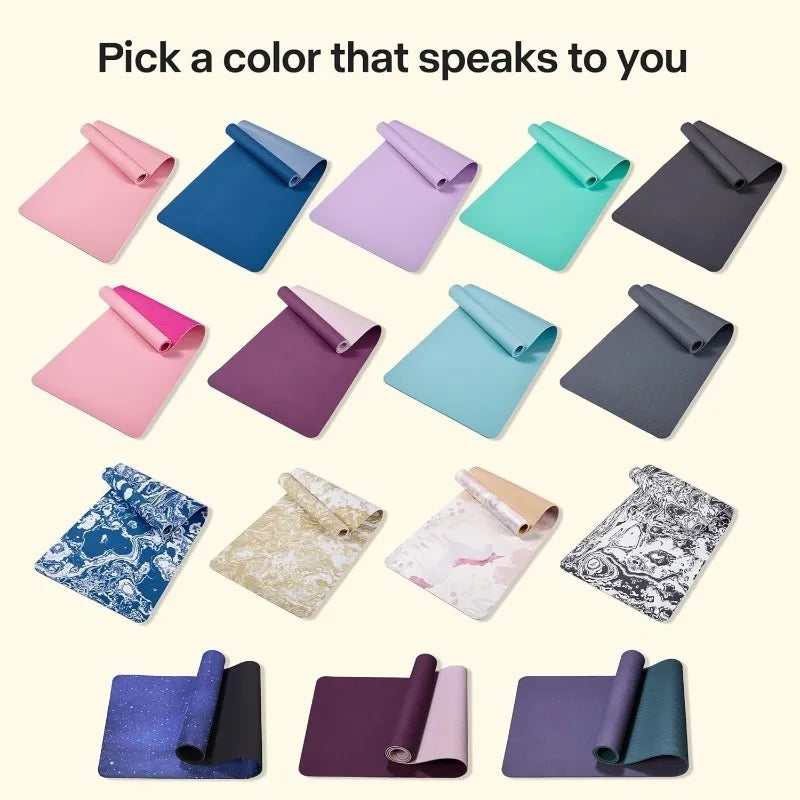 Non-Slip Yoga Mat for Women & Men