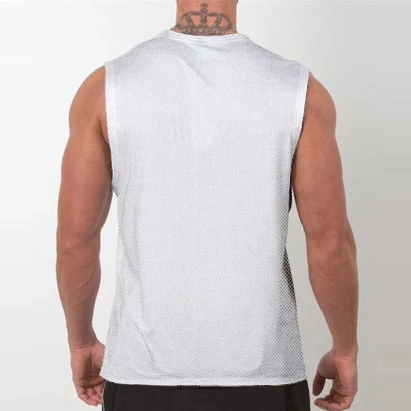 Mens Running Sleeveless Sport Tops