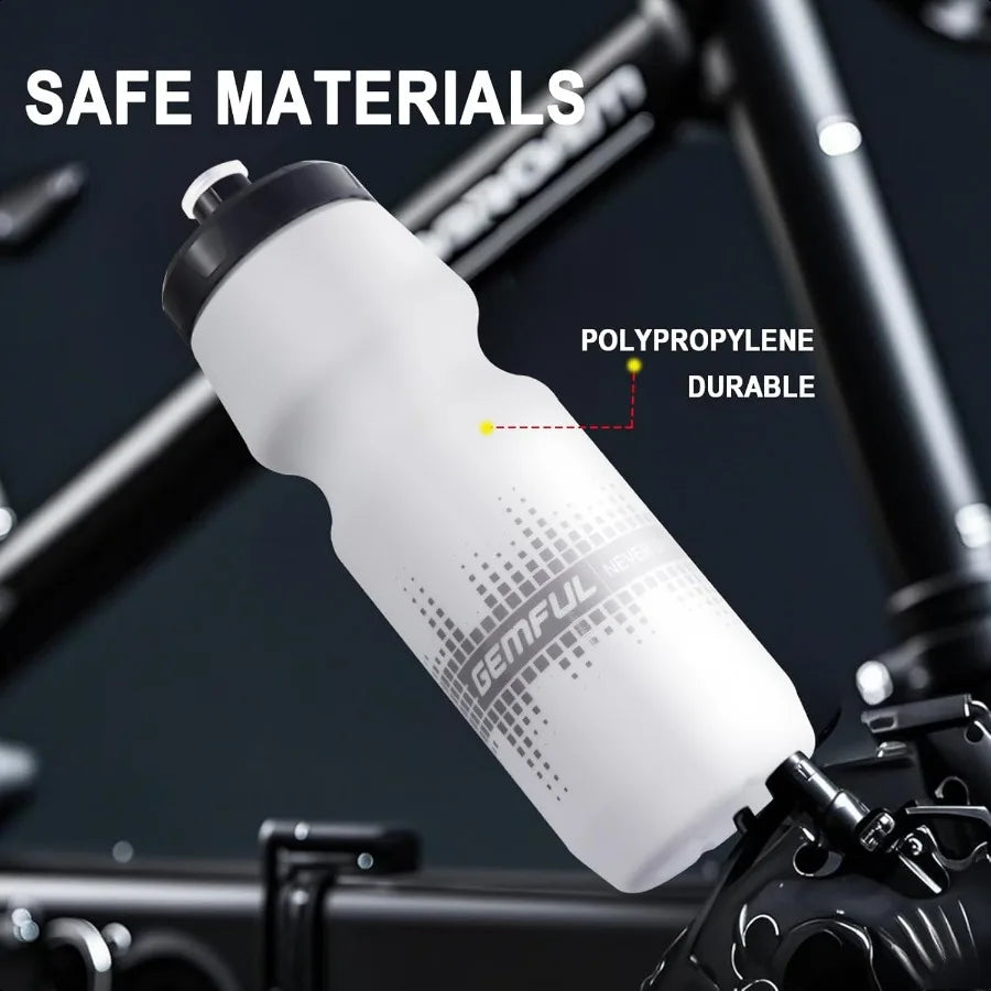 GEMFUL 2 Pack Bike Water Bottles 24oz