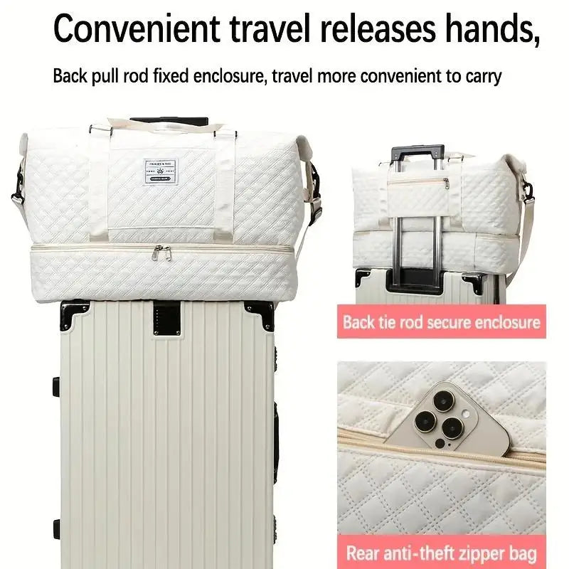 Large Capacity Travel Duffle Bag Sports Gym
