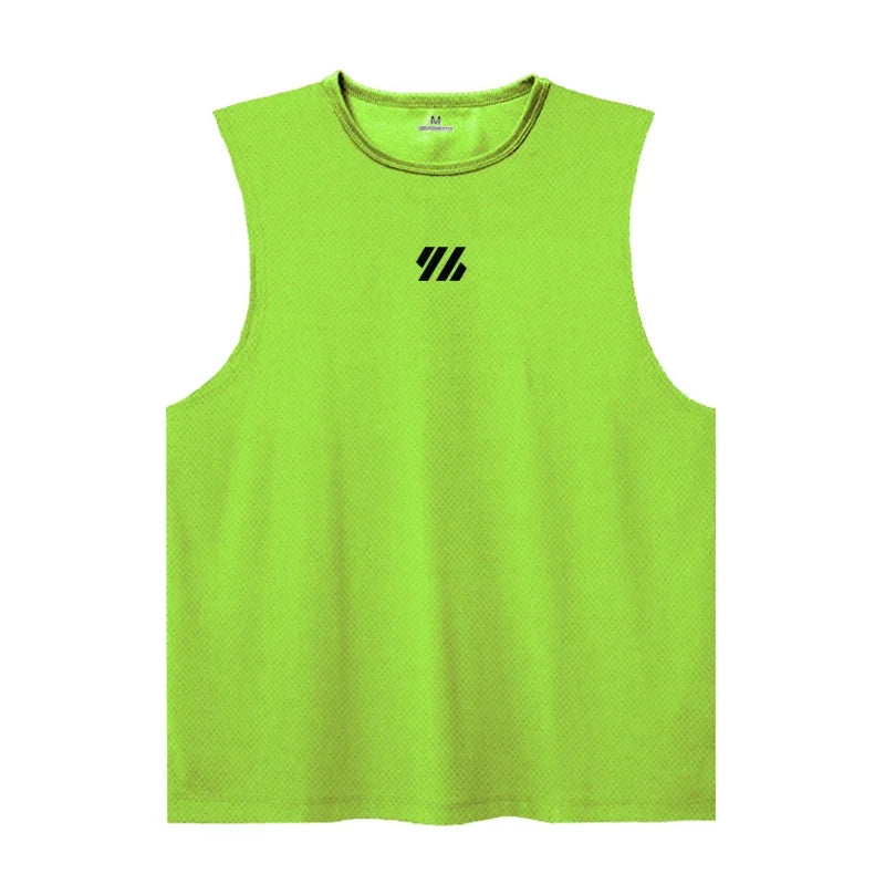 Mens Running Sleeveless Sport Tops