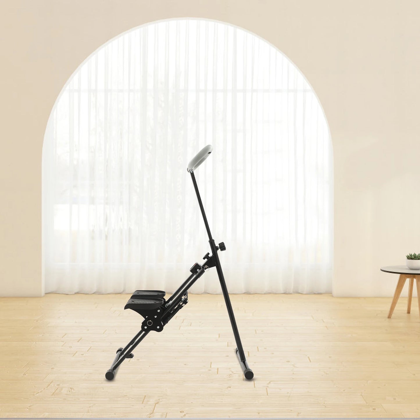 Foldable Stair Stepper, Indoor Vertical Stair Climbing Machine for Full-Body Workout