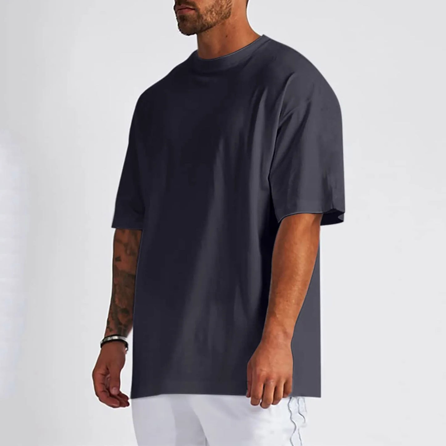 Pure Cotton Shirt Oversized Men