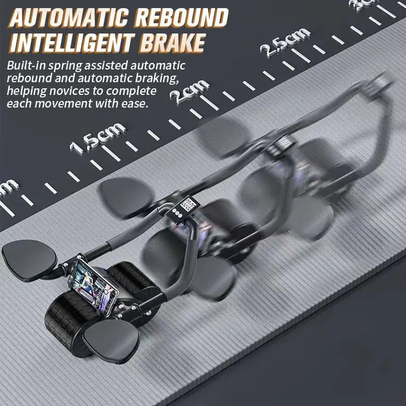 Roller Wheel with Timer Knee Mat Automatic Rebound