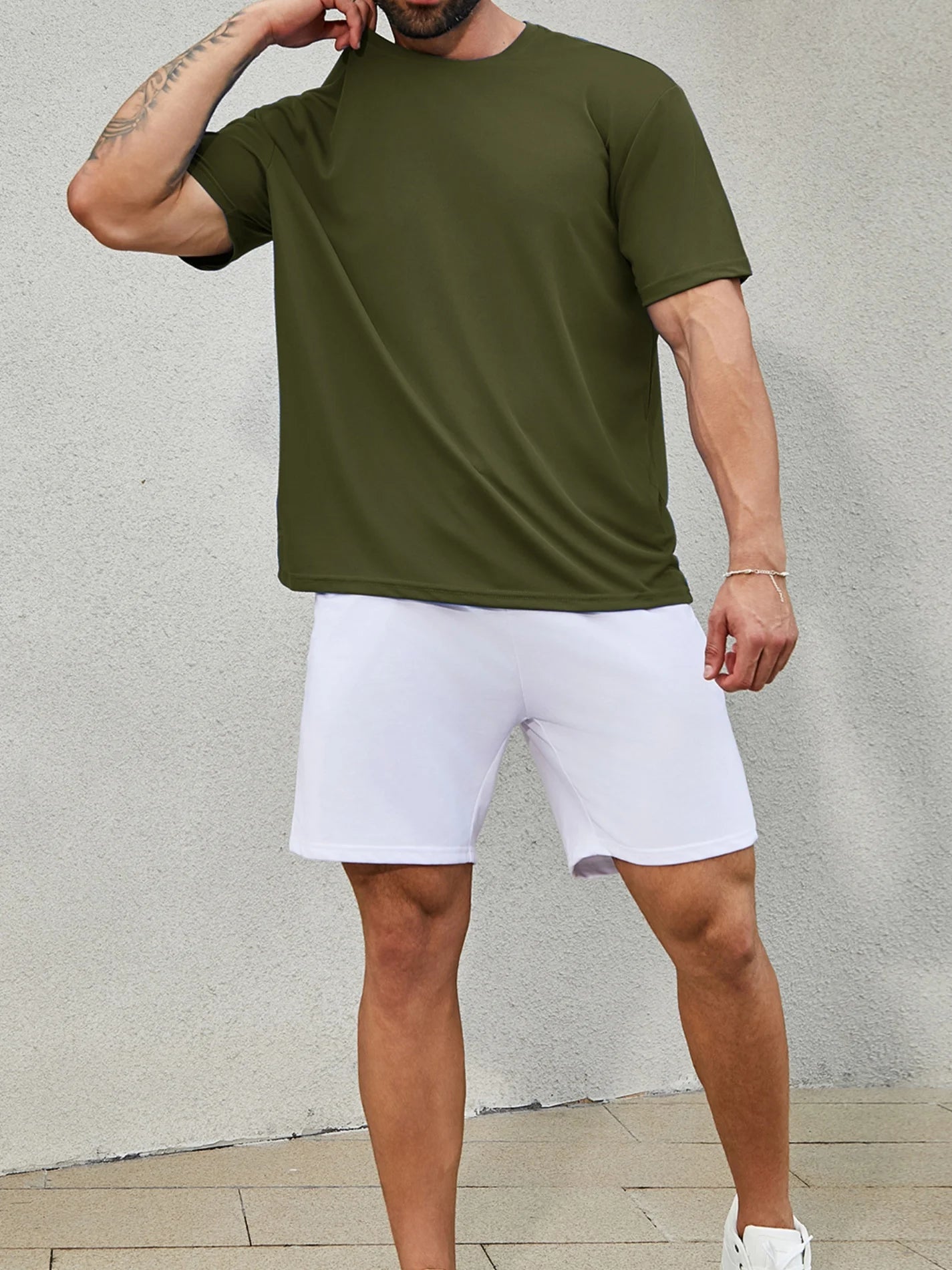 Five Piece Men's Summer Quick Drying Short Sleeved Shirts