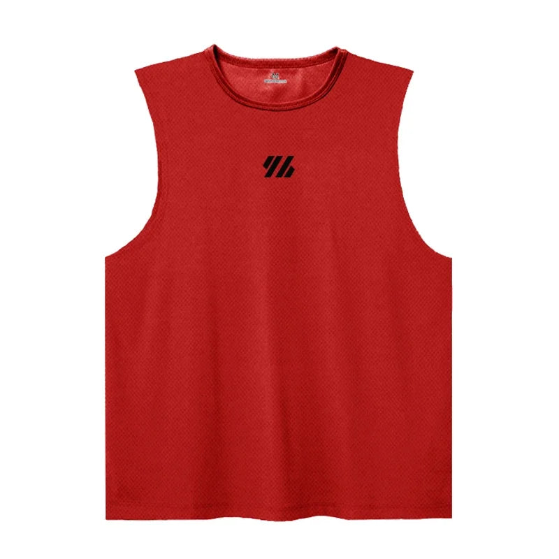 Mens Running Sleeveless Sport Tops