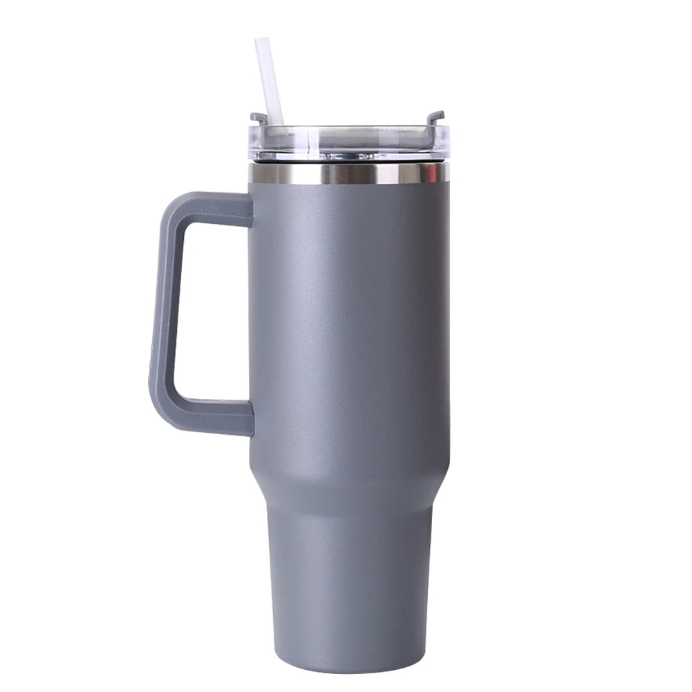 40oz Straw Double-Layer Insulated Cup