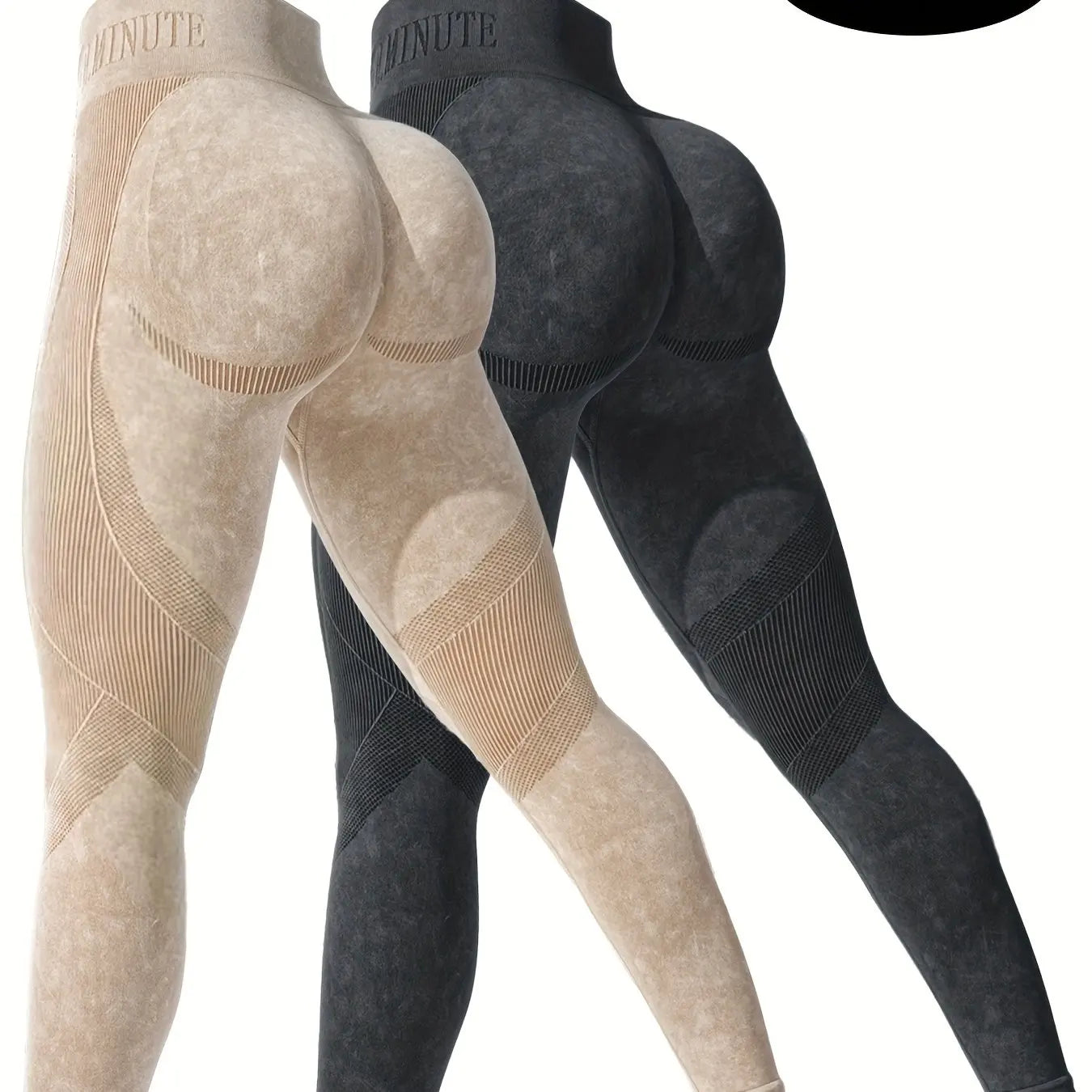 2 Pack Women's High Waisted Sexy Butt Lifting