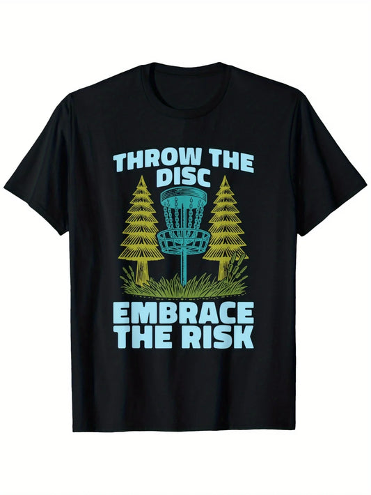 "Throw the Disc" Graphic T-Shirt